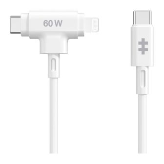 Hyper HyperJuice cabo USB USB 2.0 1,5 m USB C USB C/Lightning Branco…