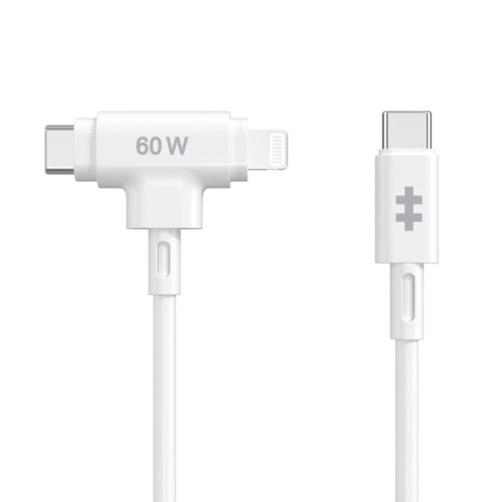 Hyper HyperJuice cabo USB USB 2.0 1,5 m USB C USB C/Lightning Branco…