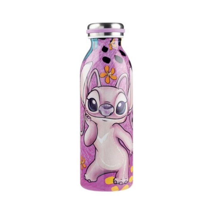Botella de agua Enesco angel rosa 500 ml (122067)