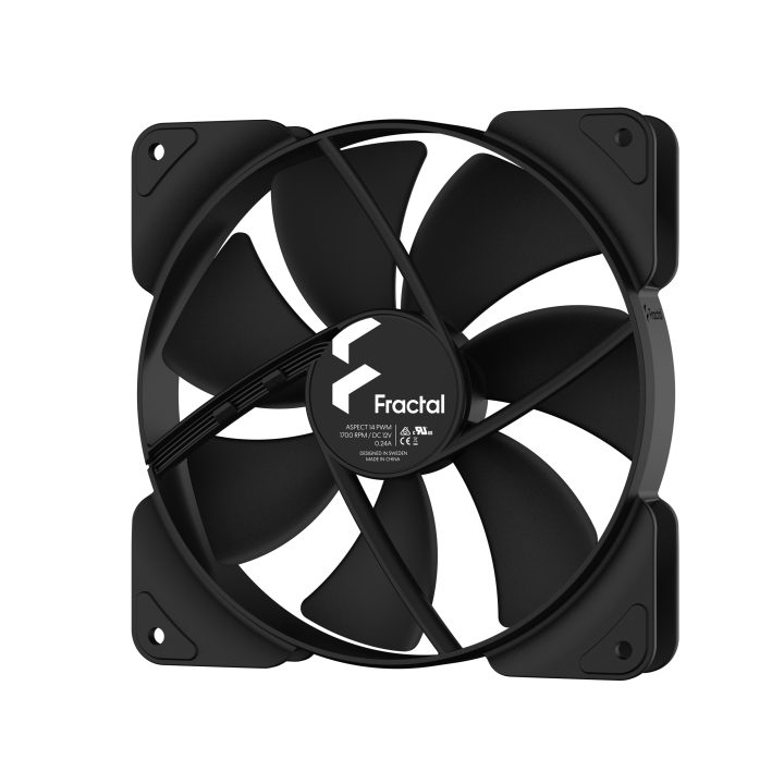 Fractal Design Aspect 14 PWM Computer Case Fan 14 cm Black 1 piece(s)…