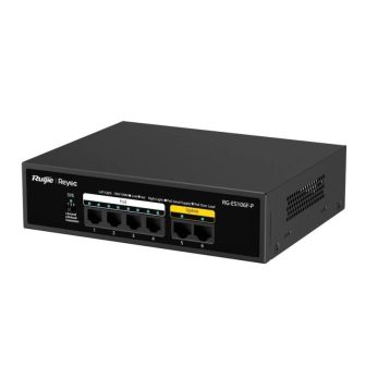 Ruijie Networks RG-ES106F-P Unmanaged L2 Fast Ethernet (10/100) Power…