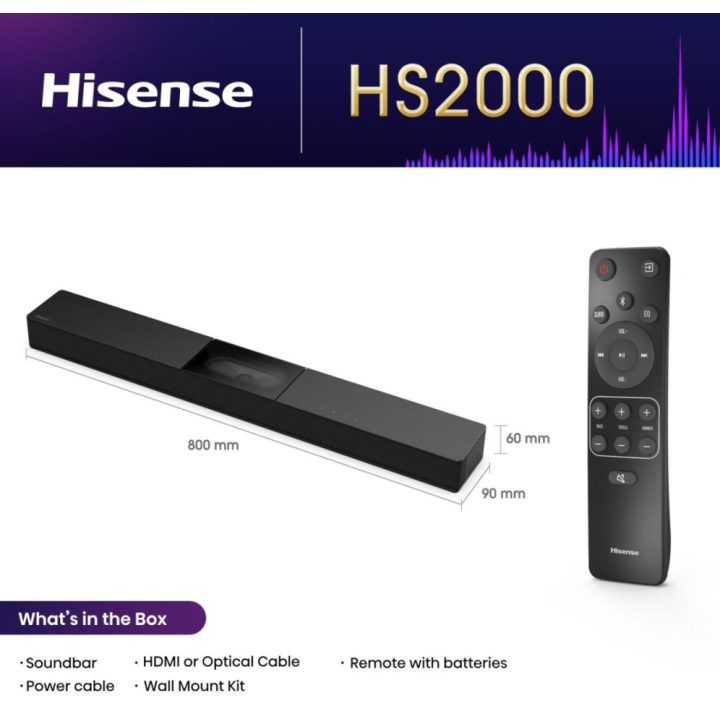 Hisense HS2000 2.1 Channel 240 W