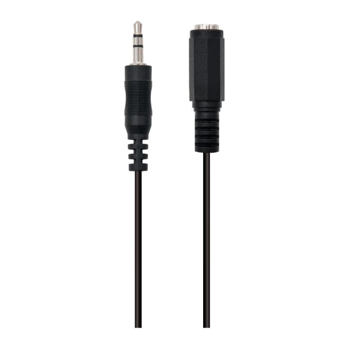 Ewent EC1650 cable de audio 2 m 3,5mm Negro