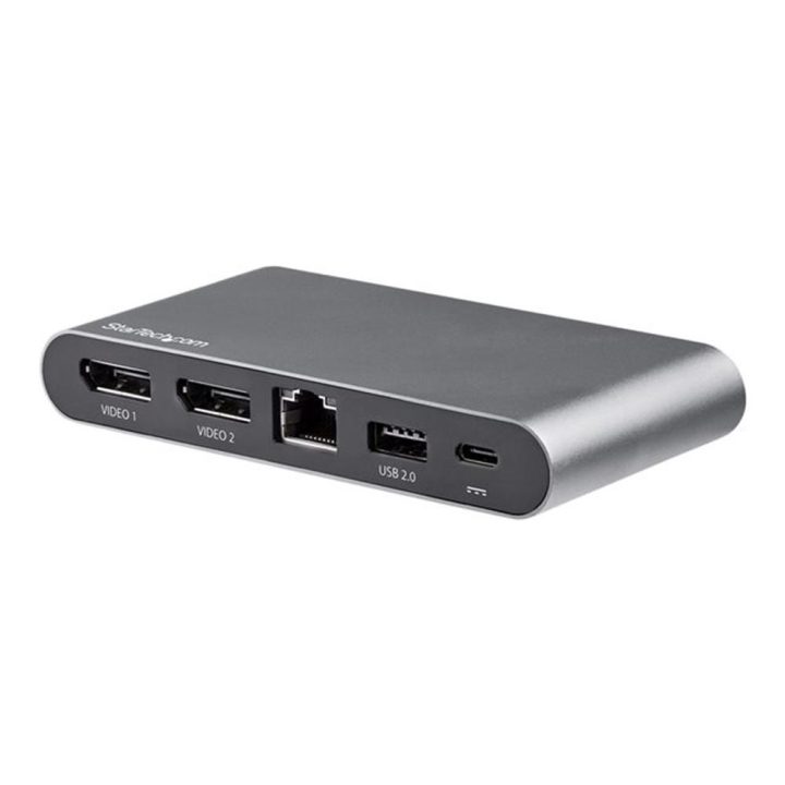 StarTech.com Estação de Acolhimento USB C para 2 Monitores…