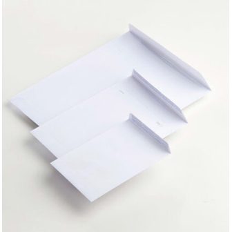 Box of 250 B4 Folio (250x353) White Offset 100 g Self-Sealing Bags…