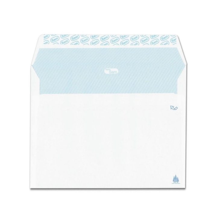 Box of 250 Extended Folio Envelopes (260x360) White Offset 100 g…