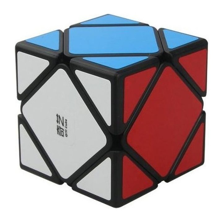 Cubo de Rubik Qiyi Skewb Qicheng com bordes pretos