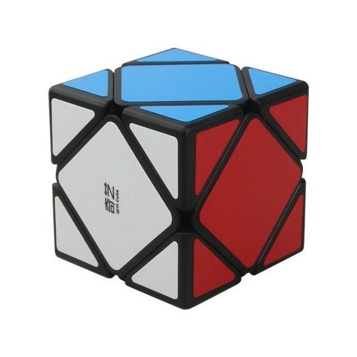 Cubo de Rubik Qiyi Skewb Qicheng com bordes pretos