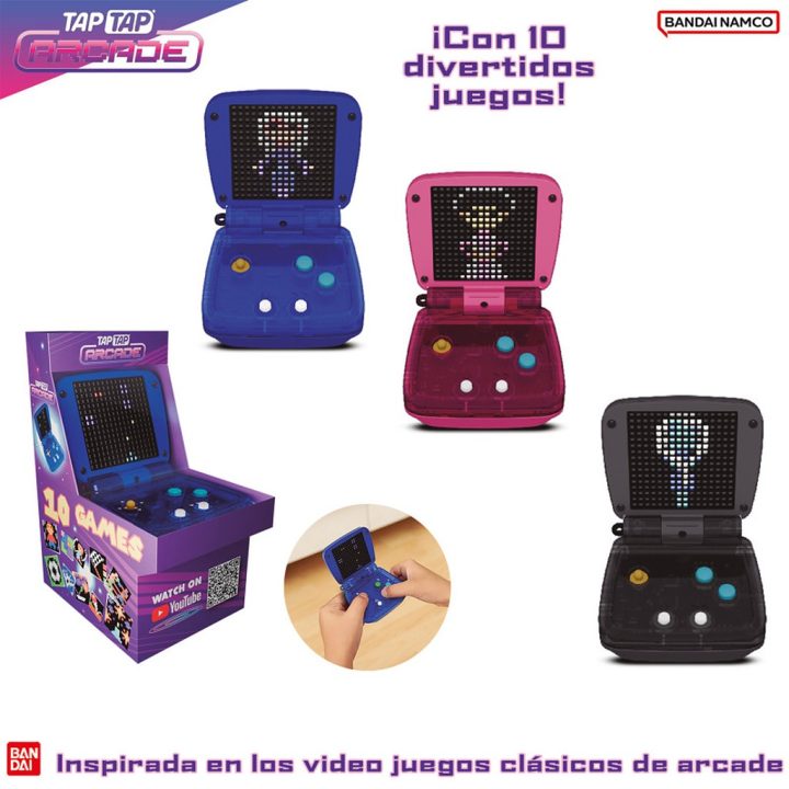 Bandai vermelho Brinquedo Bandai Tap Tap Arcade 1 unidade aleatória…