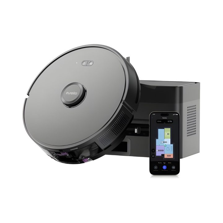 Aspirador robô Eureka n6 plus black 5000PA (NERN6PLUSBK)
