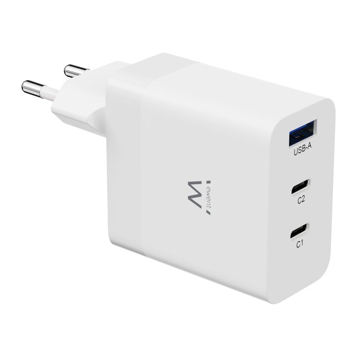 Ewent EW1323 Universal Mobile Device Charger White AC Fast Charging…