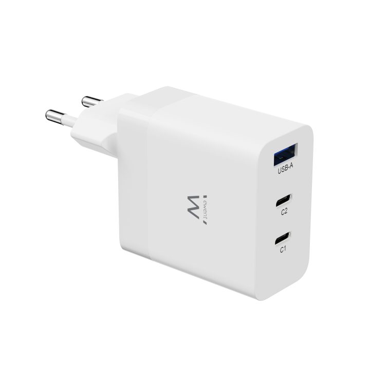 Ewent EW1323 Universal Mobile Device Charger White AC Fast Charging…