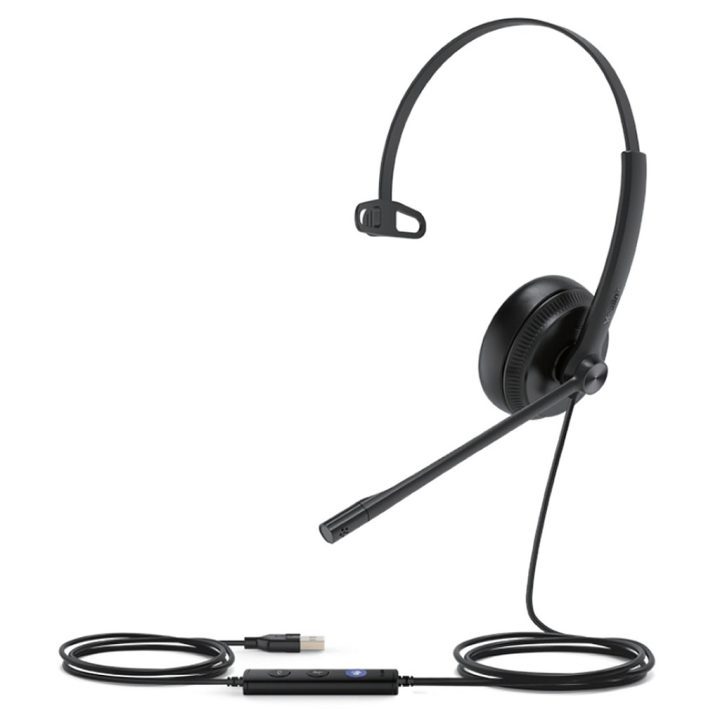 Yealink Lite wired over-ear headset (UH34 Lite Mono Teams)