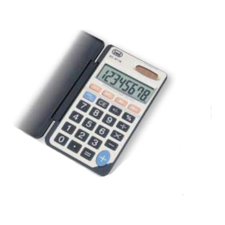 Trevi EC 3718 Pocket Calculator Basic Calculator Gray (0371806)