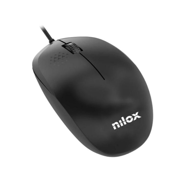Nilox MOUSB1012 Office Mouse USB Type A Optical 1200 DPI