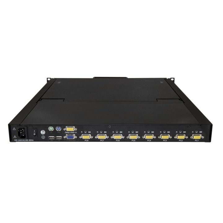 StarTech.com Consola KVM de 8 portas para Montagem em Rack - Teclado…
