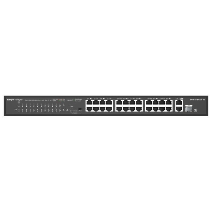 Ruijie Networks RG-ES126S-LP V2 Unmanaged Fast Ethernet (10/100)…