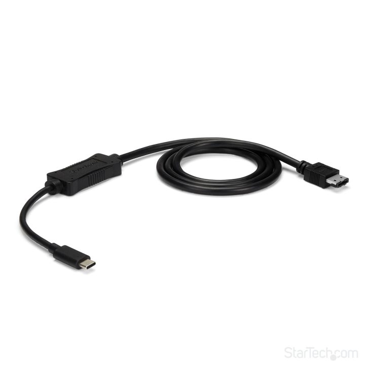 StarTech.com Cabo de 1m USB C a eSATA- 5Gbp - para HDD / SSD / ODD -…