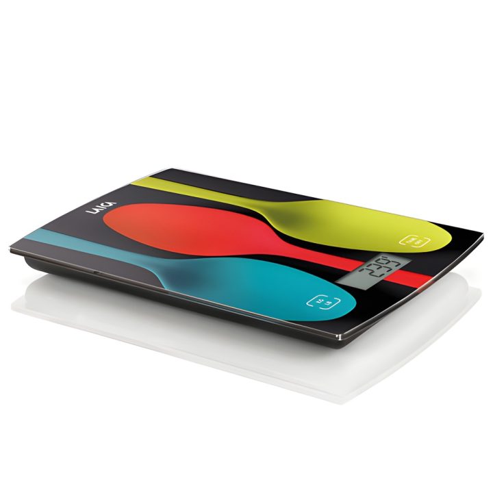 Laica KS1035 Digital Kitchen Scale with Colored Spoons 5kg