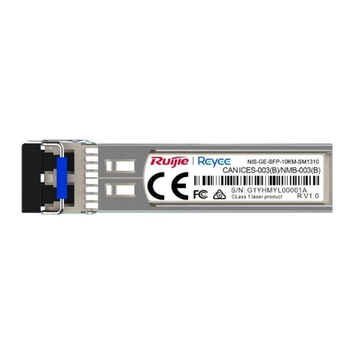 Ruijie Networks NIS-GE-SFP-10KM-SM1310 Fiber Optic Transceiver Module…