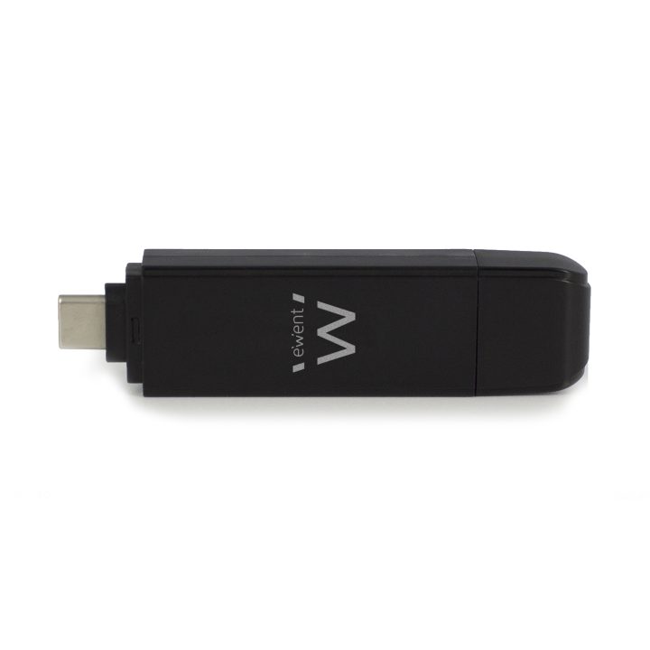 Ewent EW1075 USB 3.2 Gen 1 (3.1 Gen 1) Type-A/Type-C Card Reader Black