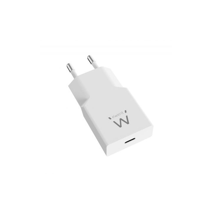 Ewent 20W USB-C PD Fast Charger with GaN Technology and Ultra-Slim…