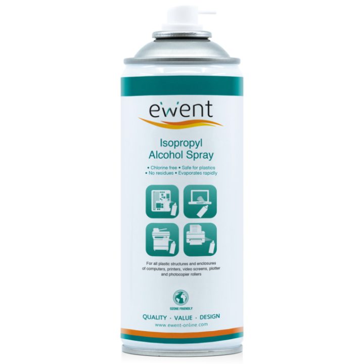 Ewent Isopropyl Alcohol Spray 400mL