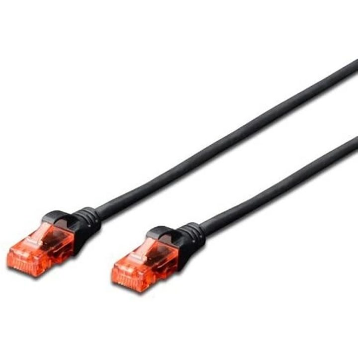 Ewent IM1002 cabo de rede Preto 0,5 m Cat6 U/UTP (UTP)
