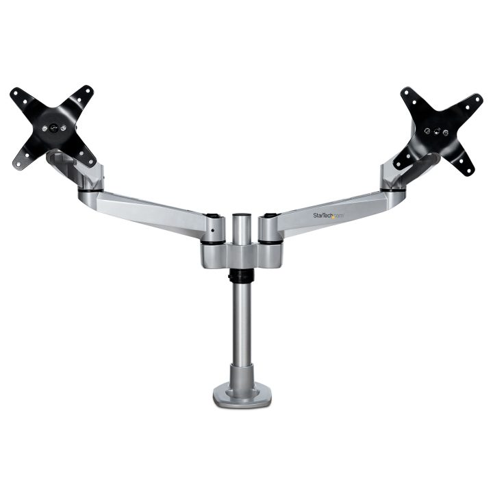 StarTech.com Premium Dual Monitor Articulating Arm for Up to 27"…