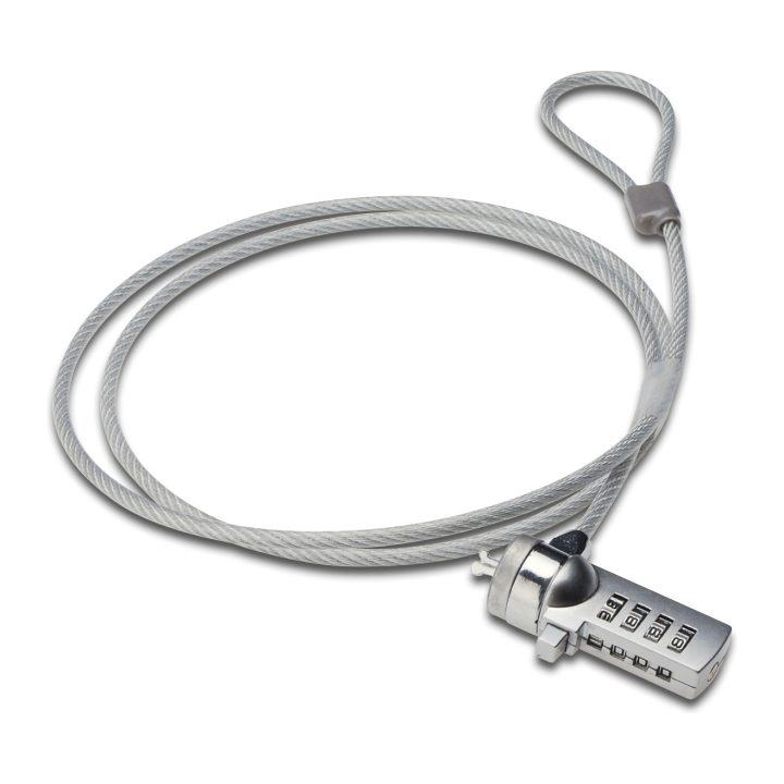 Ewent EW1241 cabo antirroubo Prata 1,5 m