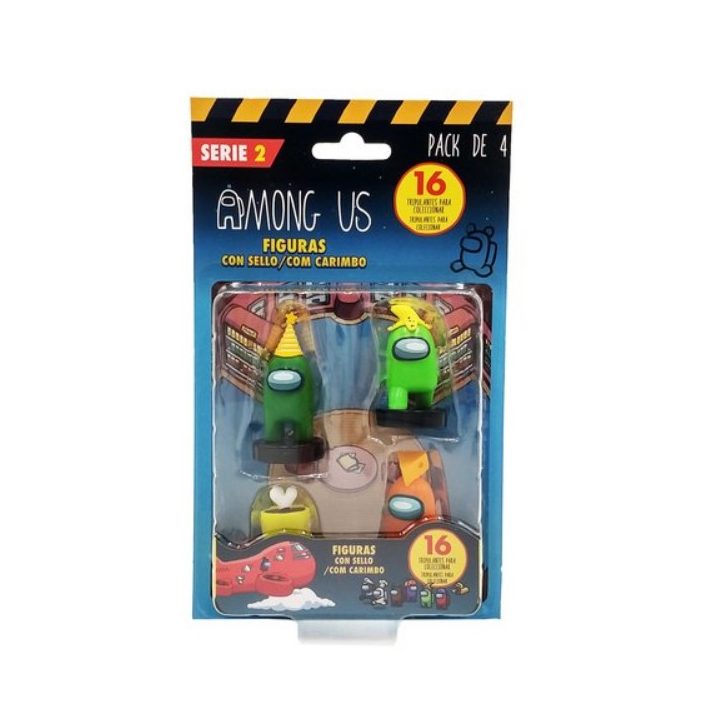 Bizak Among Us Figures S2 Box Pack 4 (64115230)