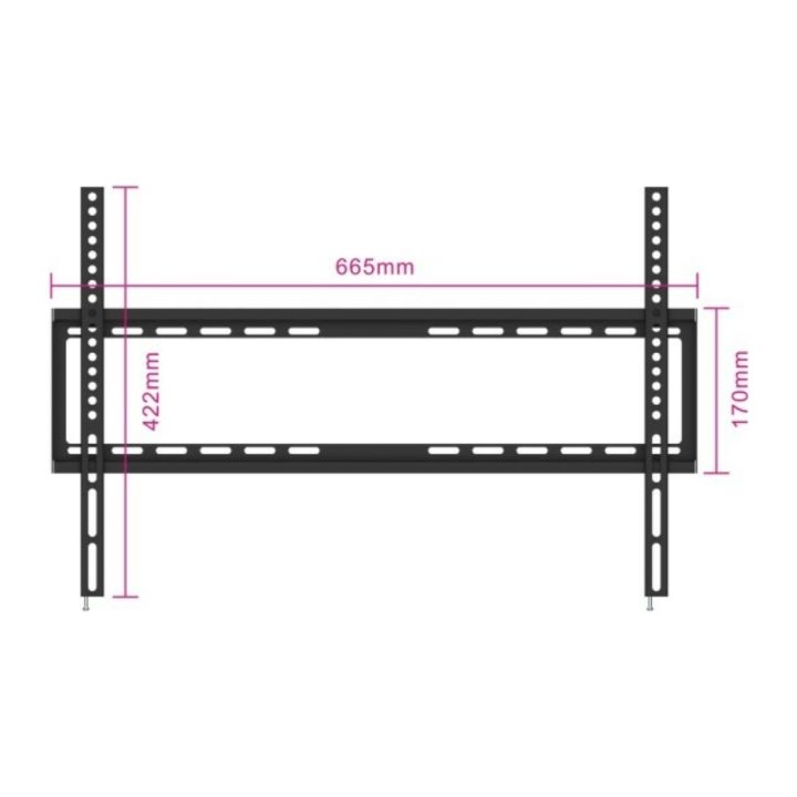Ewent EW1503 TV Mount 2.03 m (80") Black
