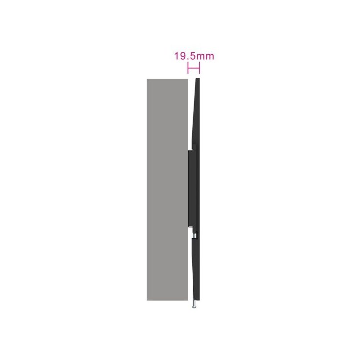 Ewent EW1503 soporte para TV 2,03 m (80") Negro