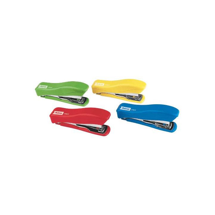 Pocket Mini Stapler Model 200 Liliput Assorted Colors Petrus 44743