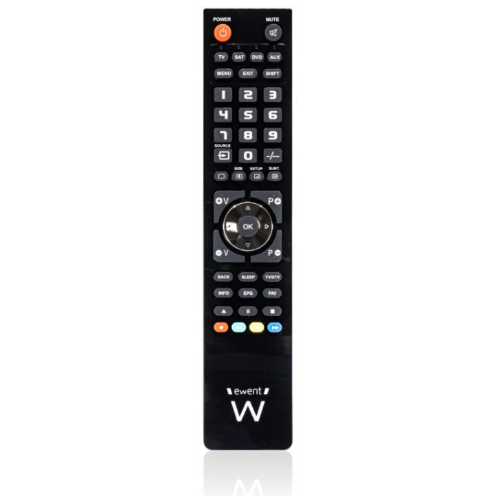 Ewent EW1570 mando a distancia DTT, DVD/Blu-ray, Proyector, SAT, STB…