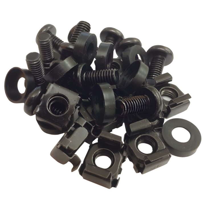 WP European Cabling Solution WP 20-Piece Rack Screw and Nut Kit…