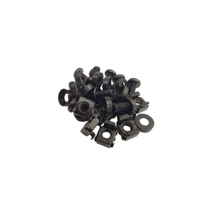 WP European Cabling Solution WP 20-Piece Rack Screw and Nut Kit…