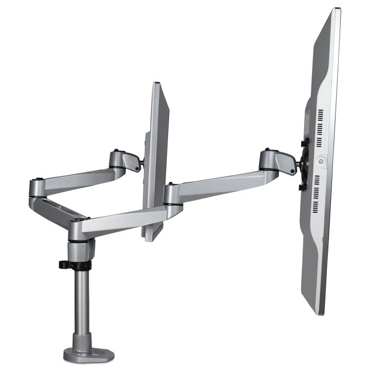 StarTech.com Premium Dual Monitor Articulating Arm for Up to 27"…