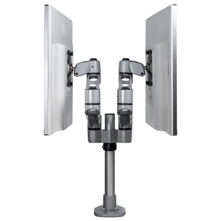 StarTech.com Premium Dual Monitor Articulating Arm for Up to 27"…