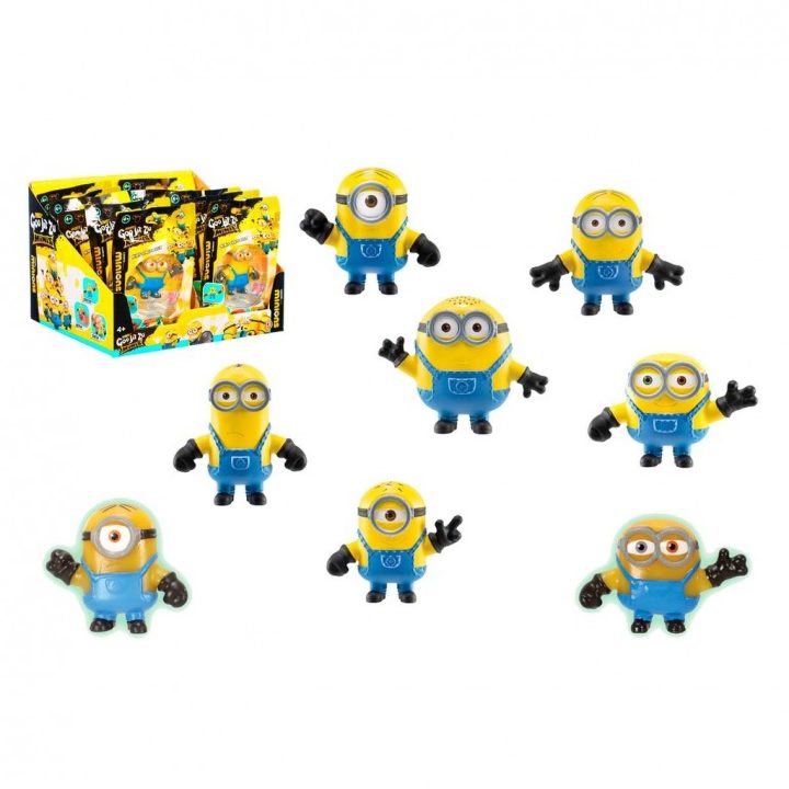 Bandai vermelho Figuras mini Goo Jit Zu Minions 1 unidade aleatória…