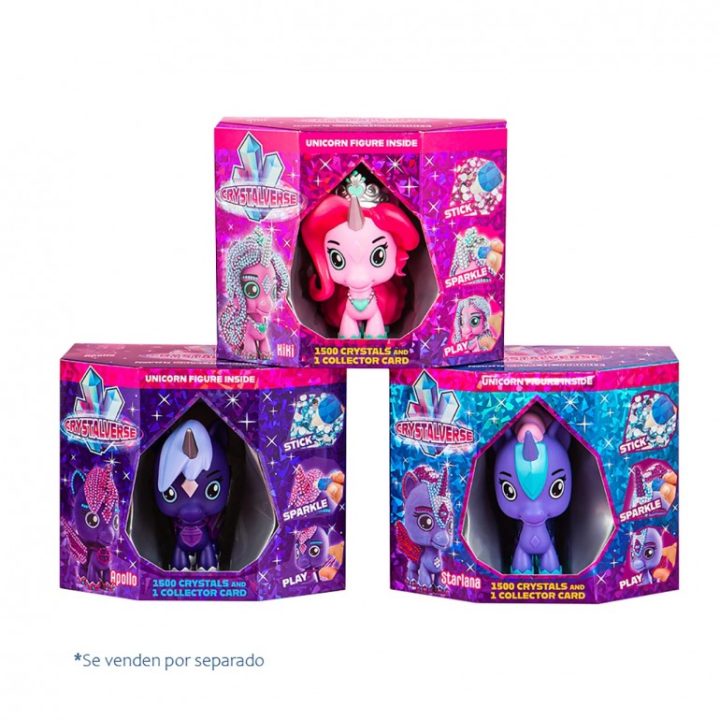 Bandai vermelho Figura unicórnio Crystalverse Classic 1 unidade…