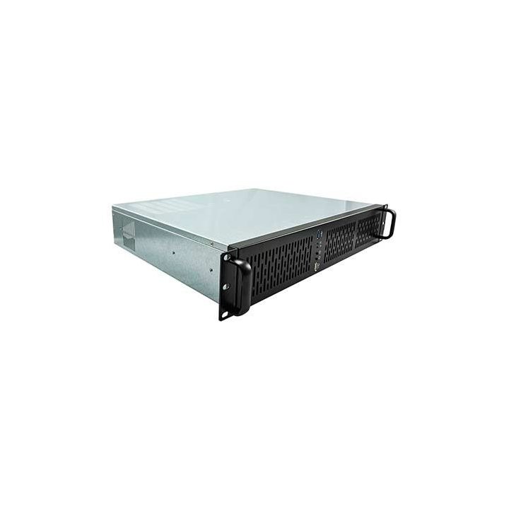 UNYKAch 2U 19″ UK 2129 Estante Negro, Plata