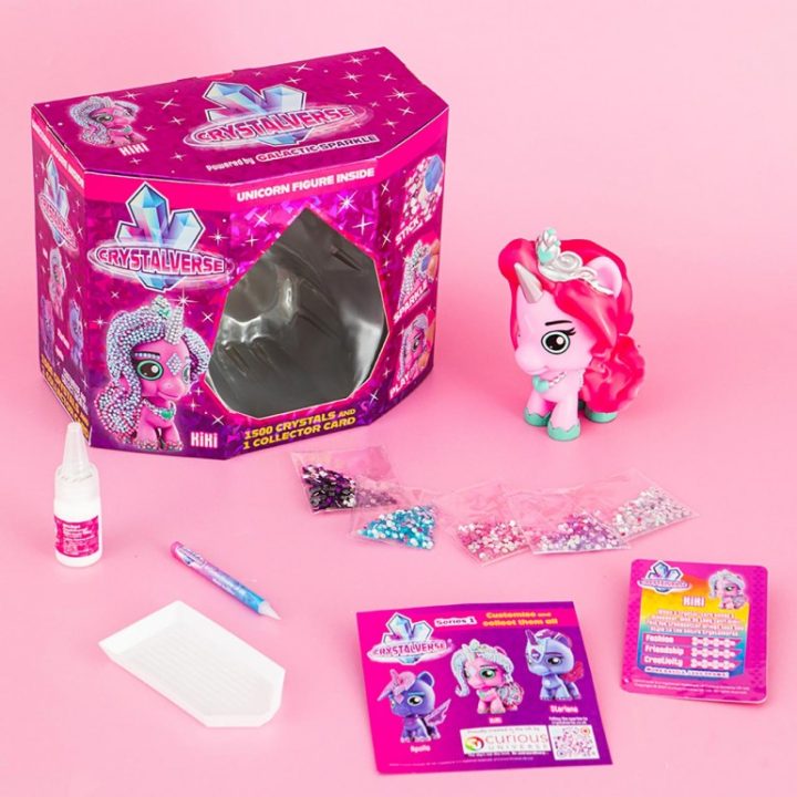 Bandai Red Unicorn Figure Crystalverse Classic 1 Random Unit (CU49500)