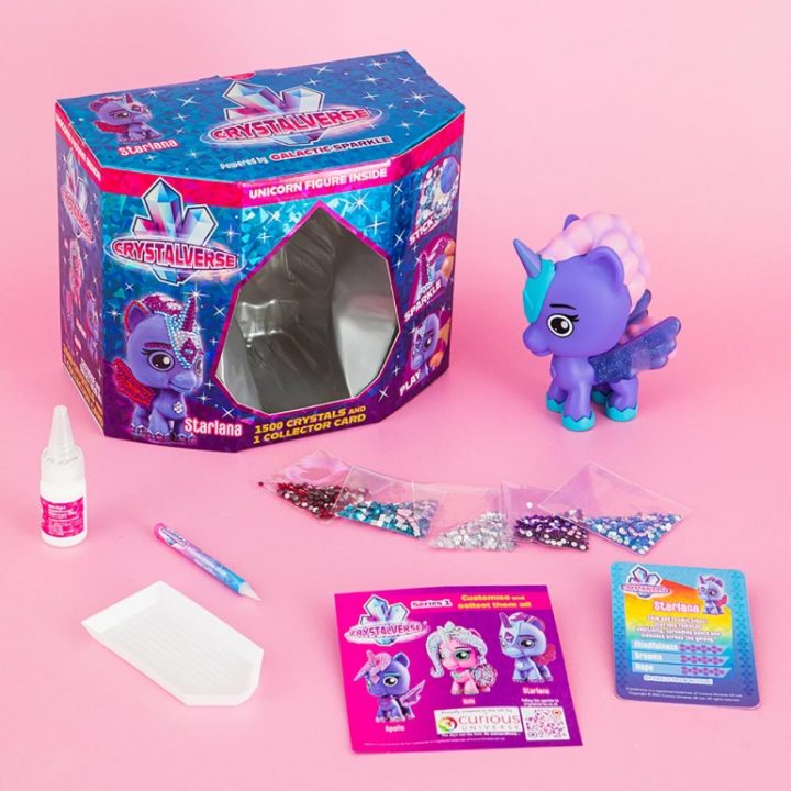 Bandai Red Unicorn Figure Crystalverse Classic 1 Random Unit (CU49500)