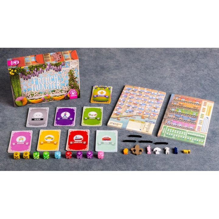 Tranjis Games SL French Quarter Board Game