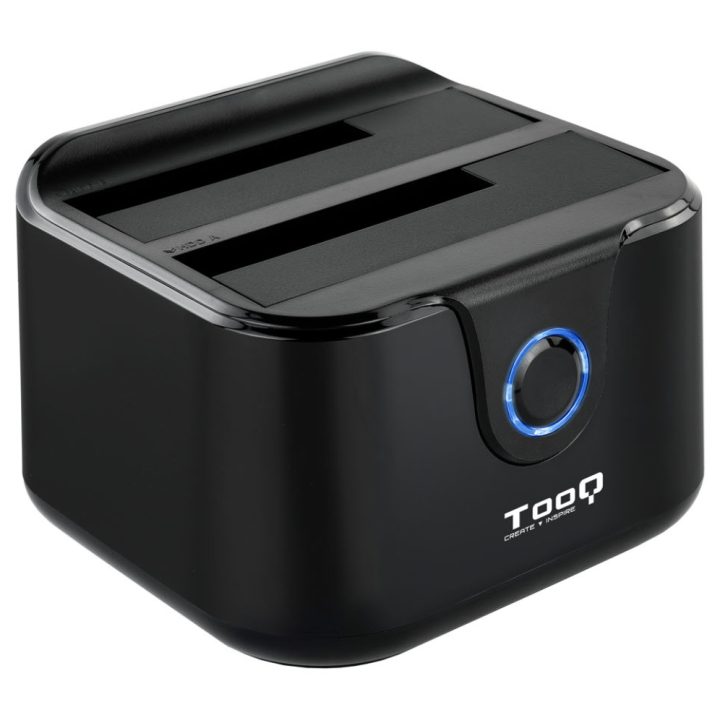 TooQ DOCK STATION SATA 2.5/3.5 A USB 3.0 CLONE OTB BLACK