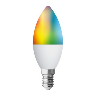 Lâmpada Muvit io globo E14 5W RGB (C37-PA-TY)