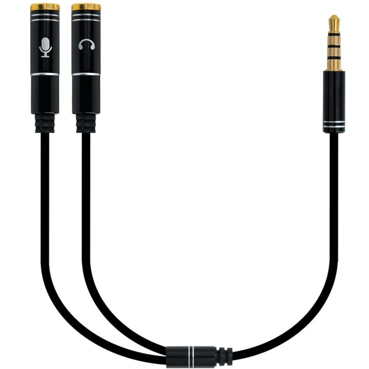 Ewent EC1641 Audio Cable 0.3 m 3.5mm 2 x 3.5mm Black
