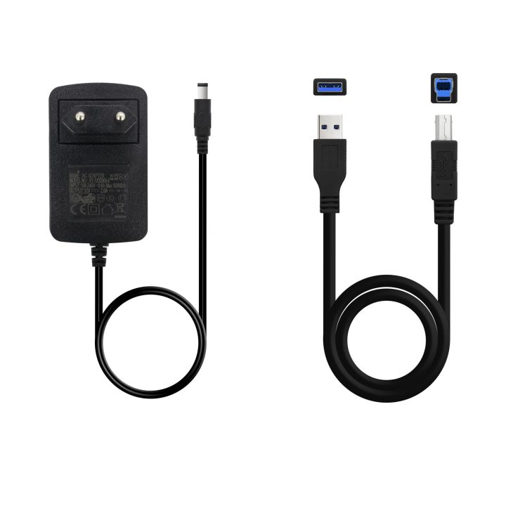 TooQ DOCK STATION SATA 2.5/3.5 A USB 3.0 CLONE OTB BLACK-WHITE
