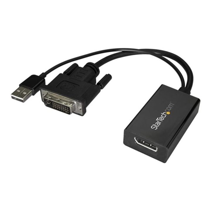 StarTech.com USB-Powered DVI to DisplayPort Adapter - DVI to…